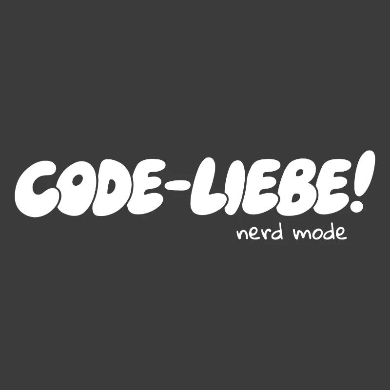 Code-Liebe – Mode Nerd Activé