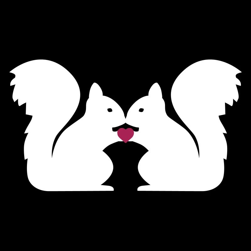 Eichhörnchen Herz Liebe