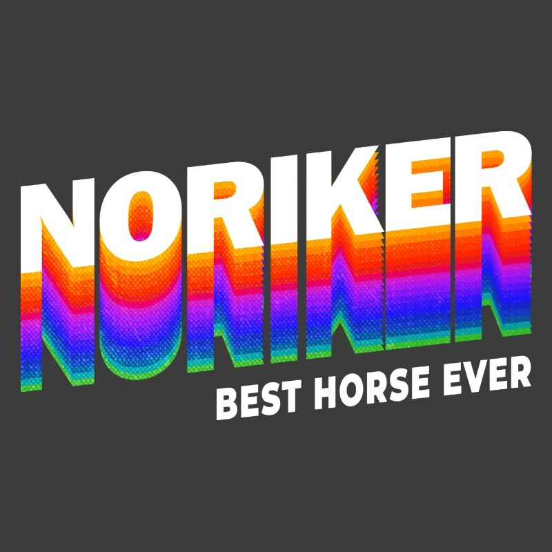 Noriker Pferde Design / Geschenkidee