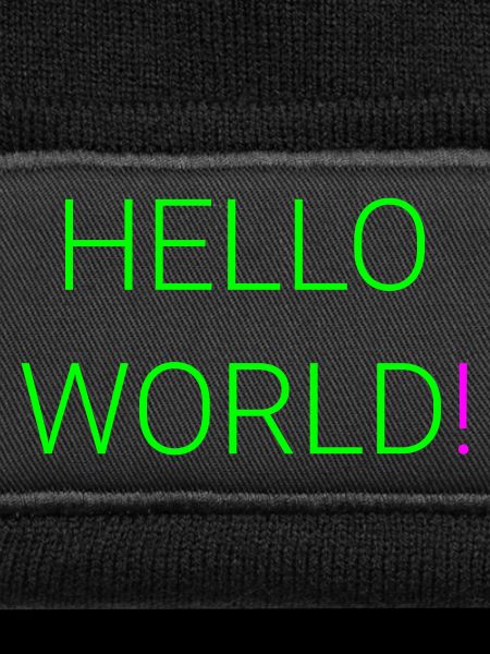 Hello World