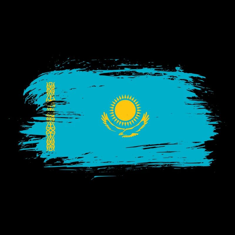Kasachstan Flagge