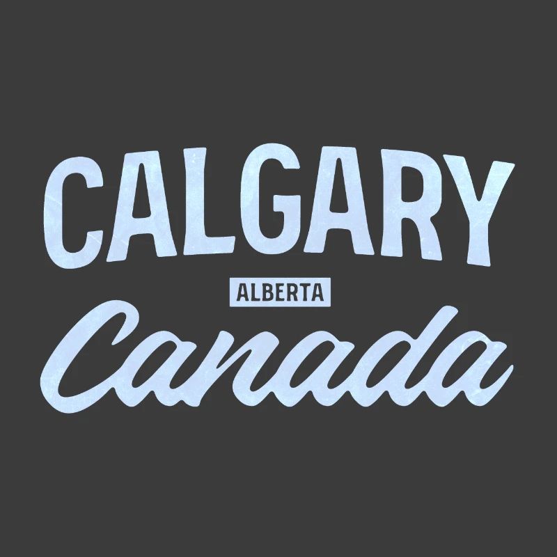  Calgary Alberta Canada – Retro Städte Design
