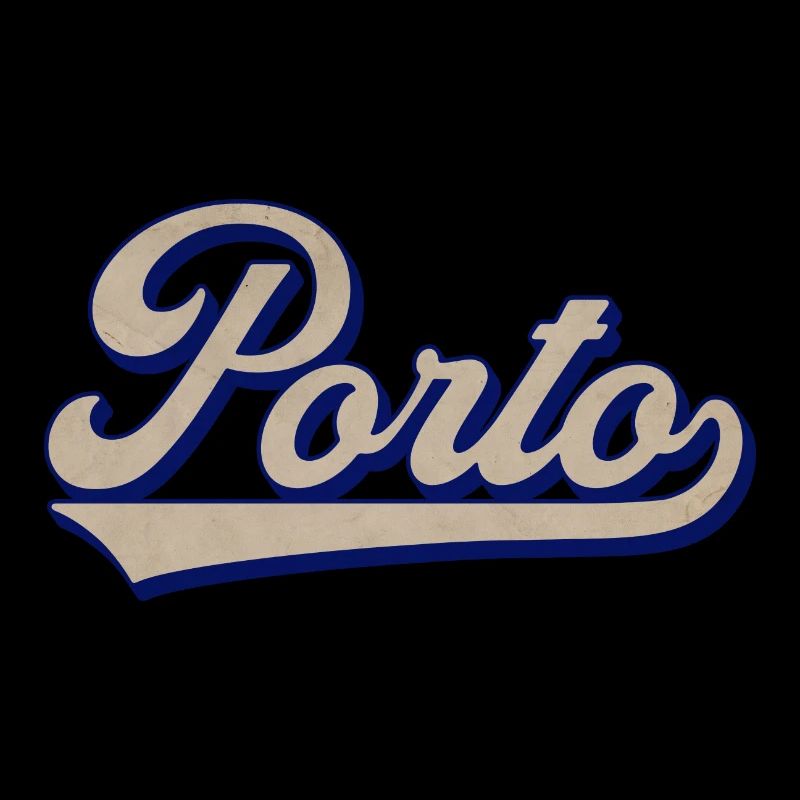 Porto Script Vintage Stil