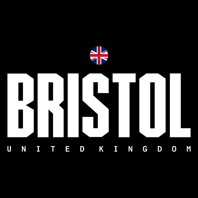 Bristol UK Bloc Mot-symbole