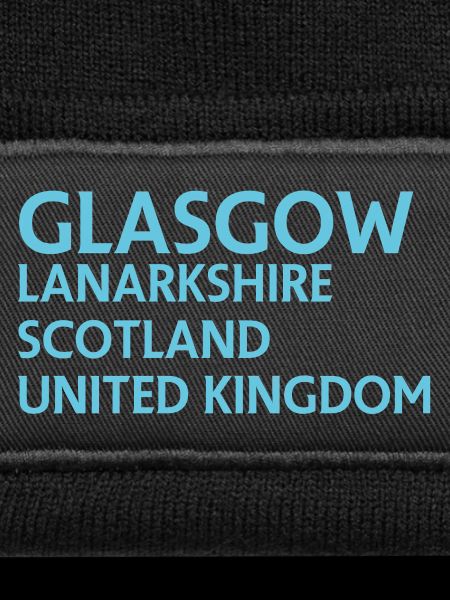 Glasgow – Scotland Textdesign