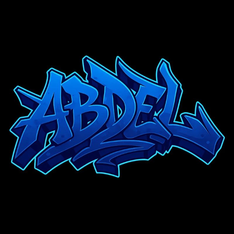 Graffiti Name Abdel ideal printable gift