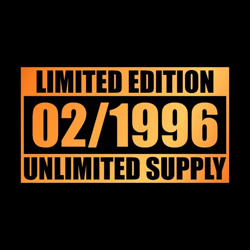 30. Geburtstag Limited Edition - ꝏ Supply 02/1996
