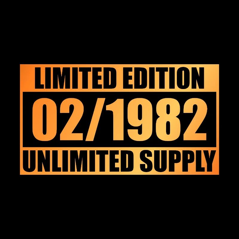 44. Geburtstag Limited Edition - ꝏ Supply 02/1982
