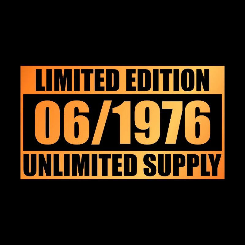 50th Anniversary Limited Edition - ꝏ Supply 06/1976