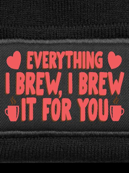 Coffee lover-inspired message