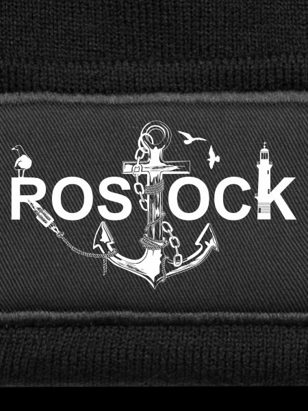 Rostock Schriftzug mit Anker