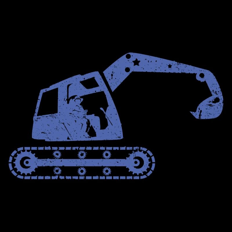 Bagger Baggerfahrer Baugeräteführer