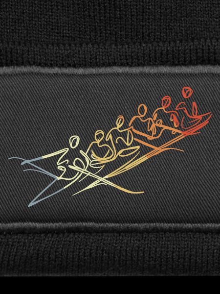 Ruderteam Zeichnung