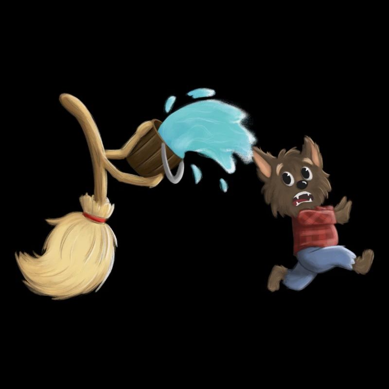 The sorcerer's apprentice as werewolf