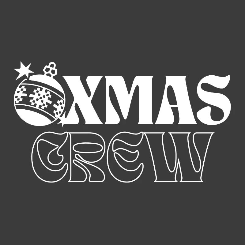 Festive Christmas Tree Typography Design