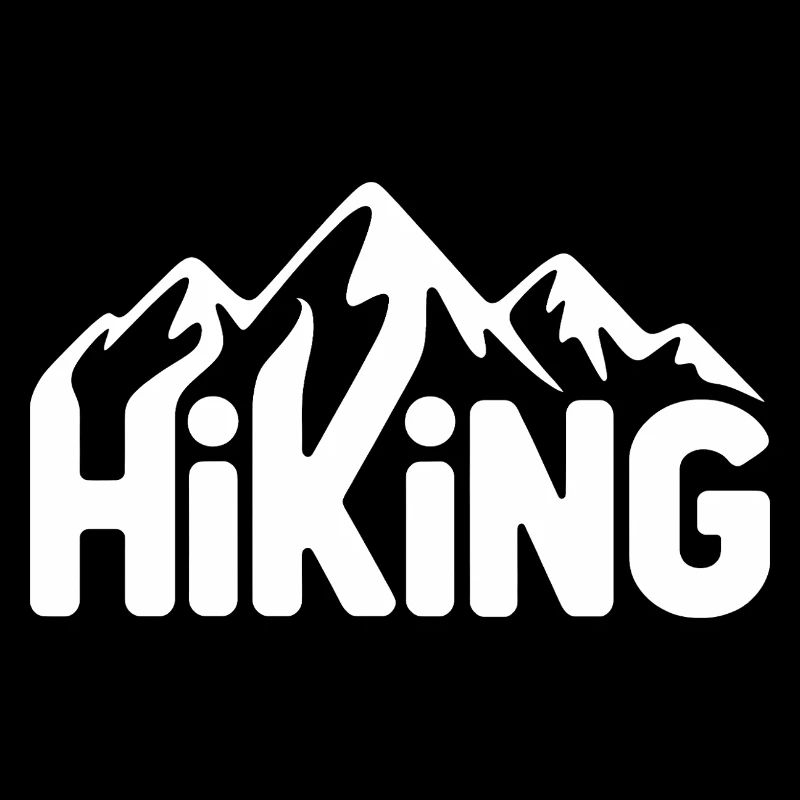 Typographie de randonnée - Hiking Design