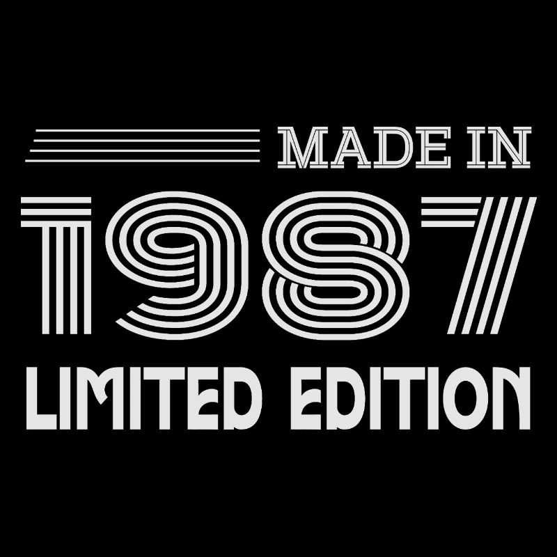 Original 1987 Vintage 1987 Retro Anniversary 1987