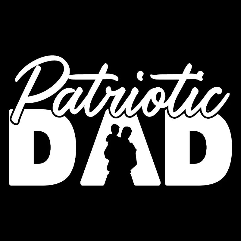 Patriotic Dad American Flag Eagle Father’s Day