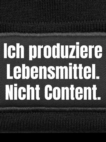 Lebensmittel, Nicht Content
