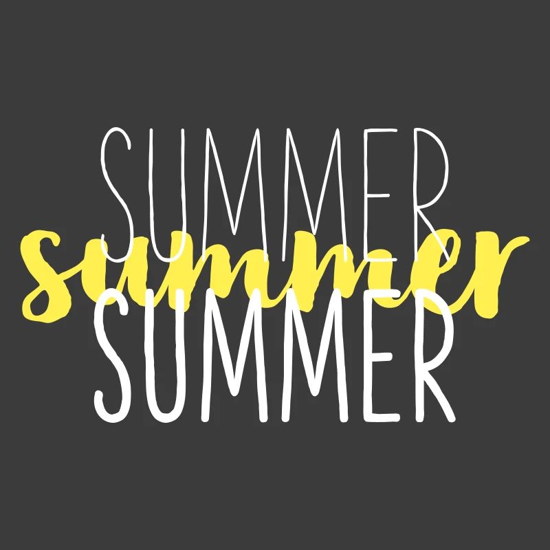 Summer Typo Overlay Yellow Script