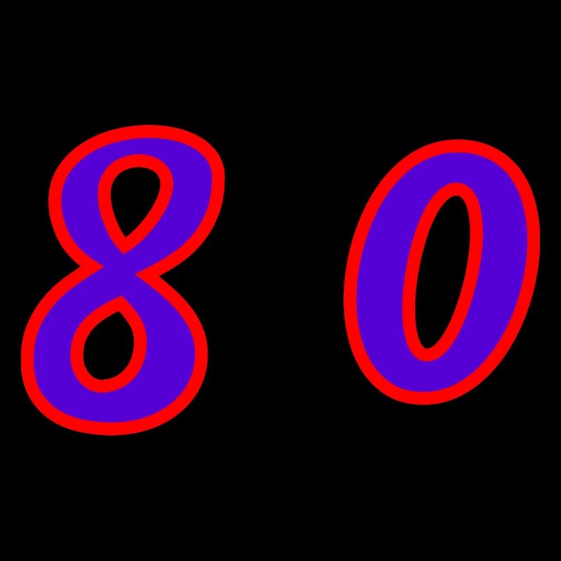 80. 80 ANS. 80e ANNIVERSAIRE. ANNIVERSAIRE 80 ANS.