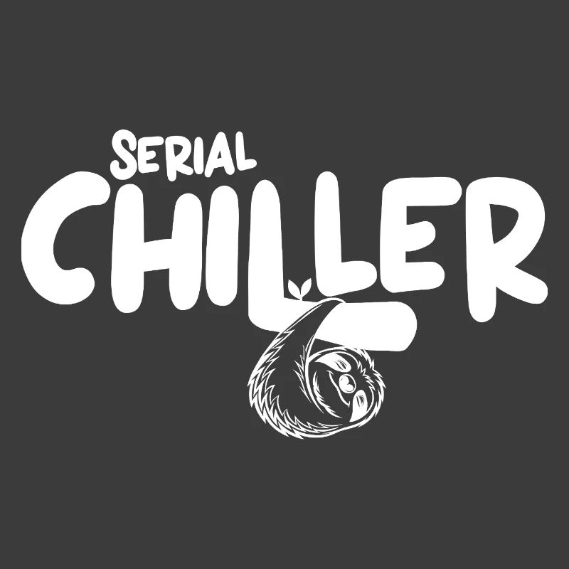 Süßes Lazy Vibes Tee – Geschenk Idee Serialchiller