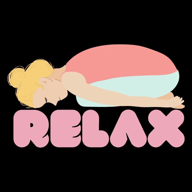 Pastel Sleep Relax Illustration