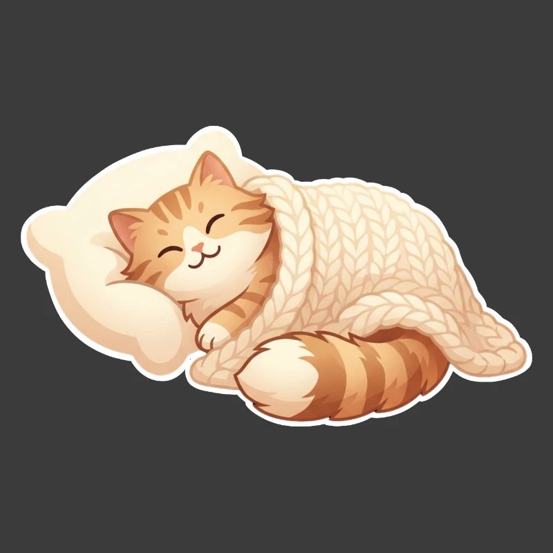 Le chat dort