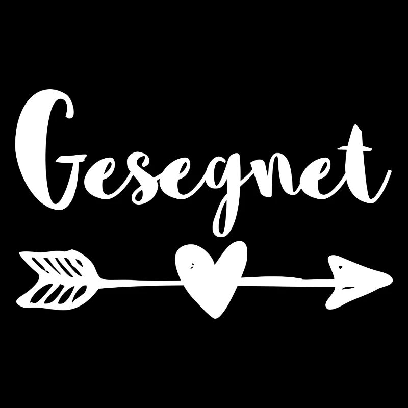 Gesegnet Christliches Geschenk
