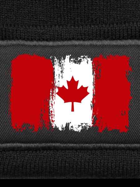 Maple Leaf Ink Splash