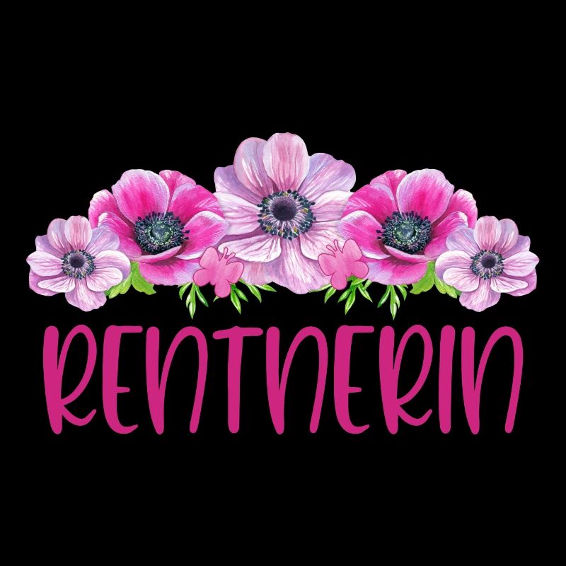 Rentnerin Blumen