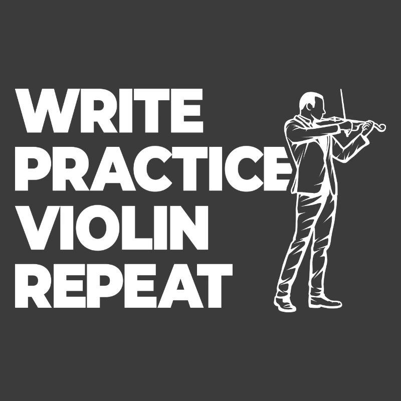 Writing Practice Repeating Violin
