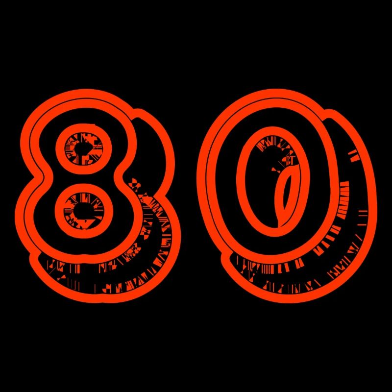 80. 80 YEARS. 80th ANNIVERSARY. 80TH BIRTHDAY.
