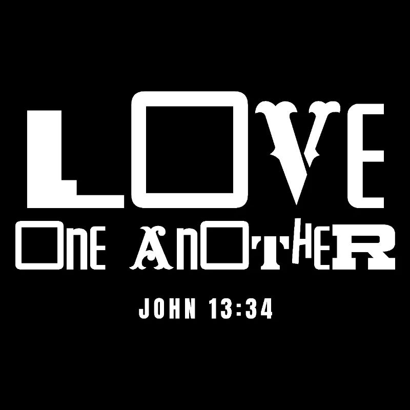 Inspirational Bible Quote Love One Another
