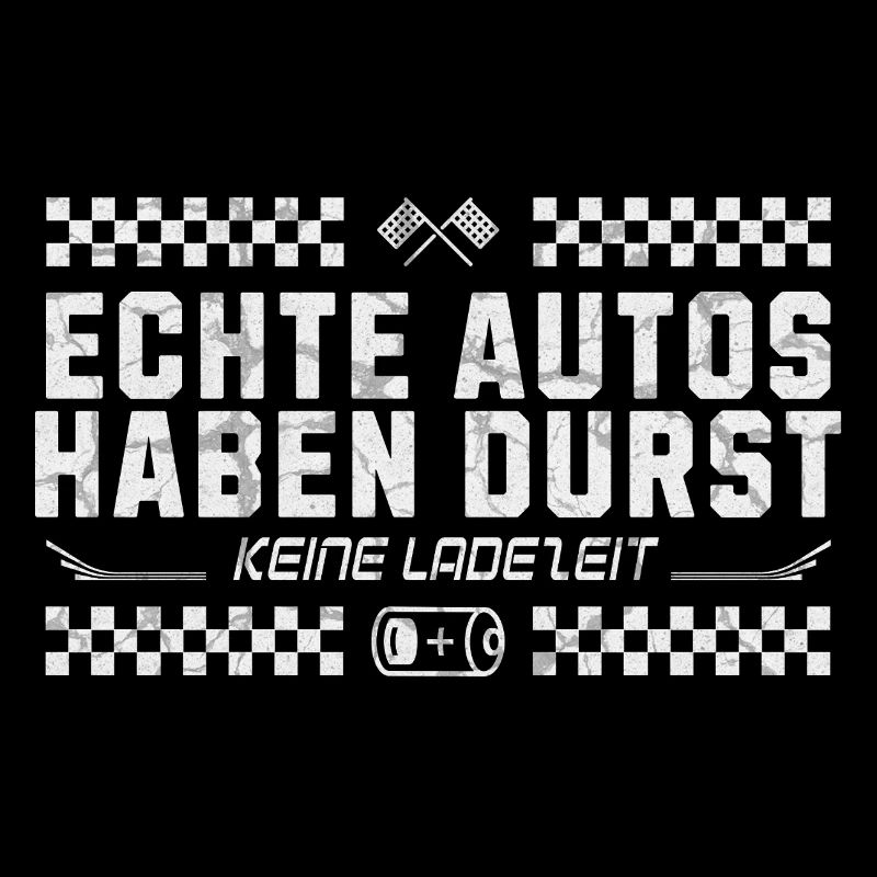 Echte Autos haben Durst keine Ladezeit