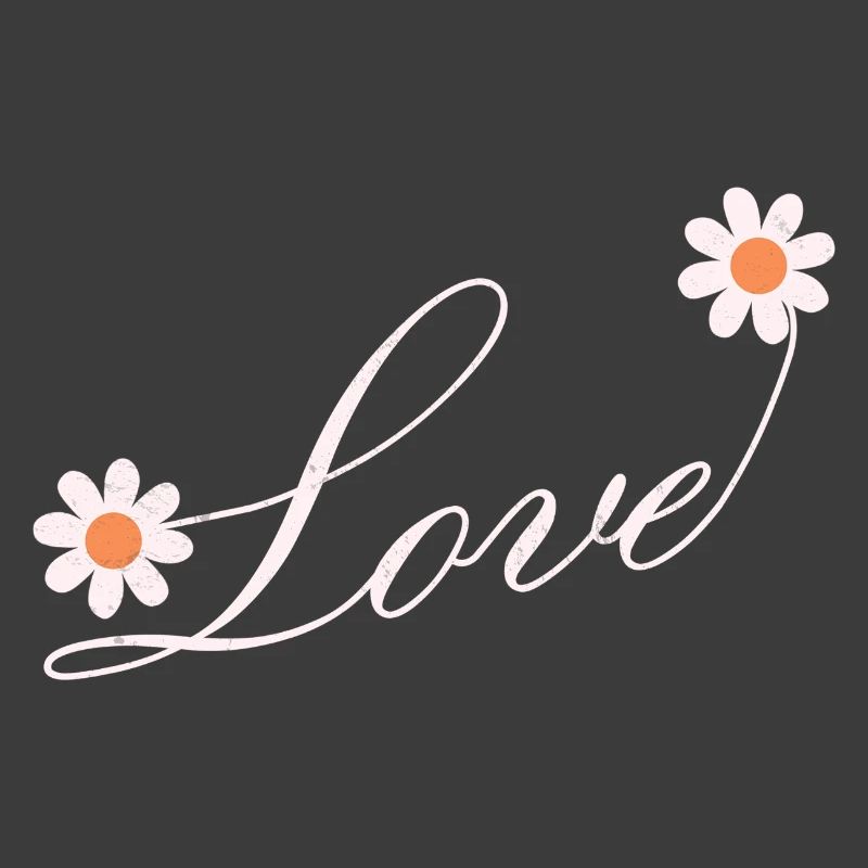 Conception de script d’amour floral