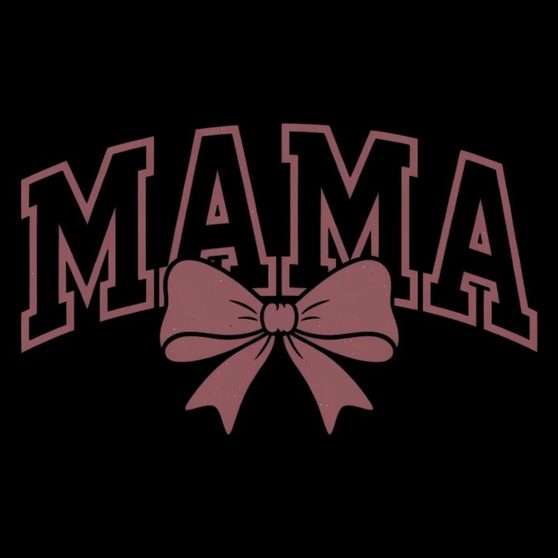 Mama Statement – Elegant Mama Bow Design
