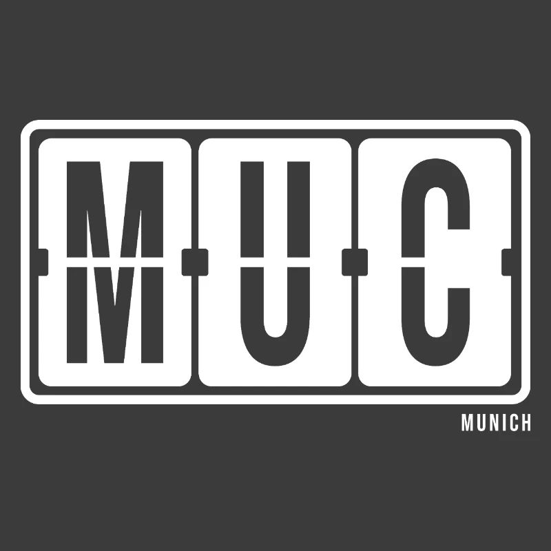 Munich MUC, Sweat à capuche City Pull Munic