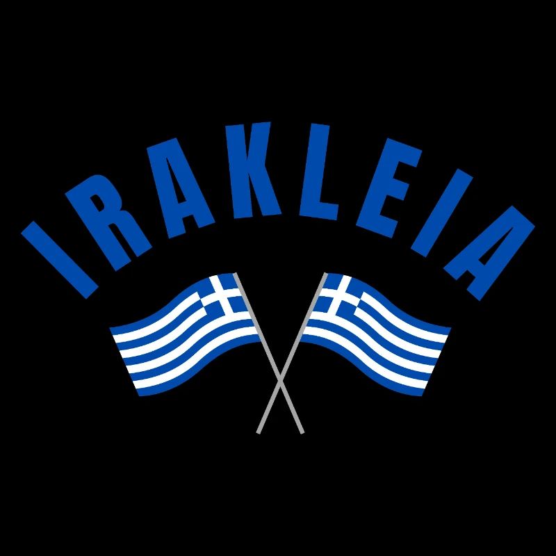 Emblème des drapeaux grecs de l’Irakleia