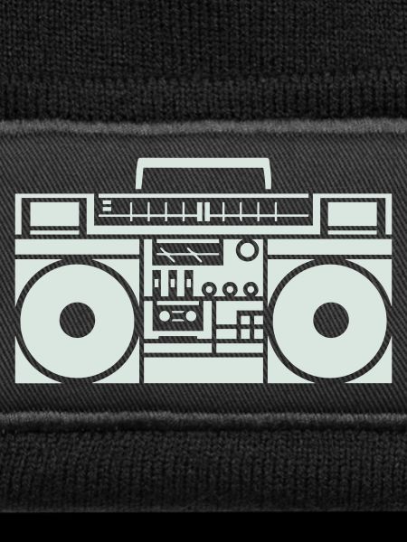 Ghettoblaster Boombox Silhouette