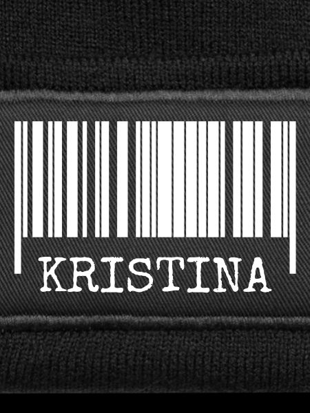 Strichcode Kristina