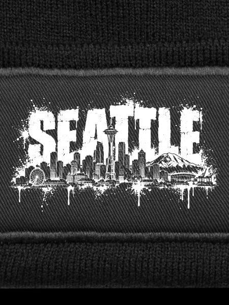 Seattle Graffiti Skyline