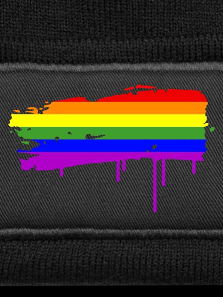Rainbow Flag Graffiti