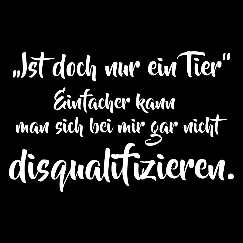 Ist doch nur ein Tier...
