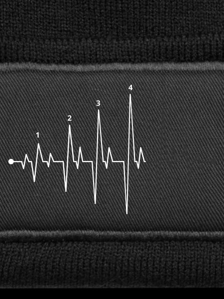 Pulse Wave Heartbeat Graphic