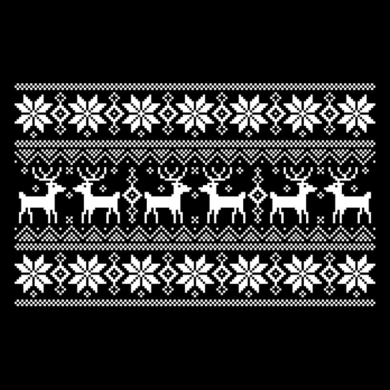 Merry Christmas pattern 1 (dark)
