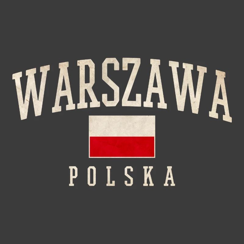 Varsovie Pologne Drapeau Style