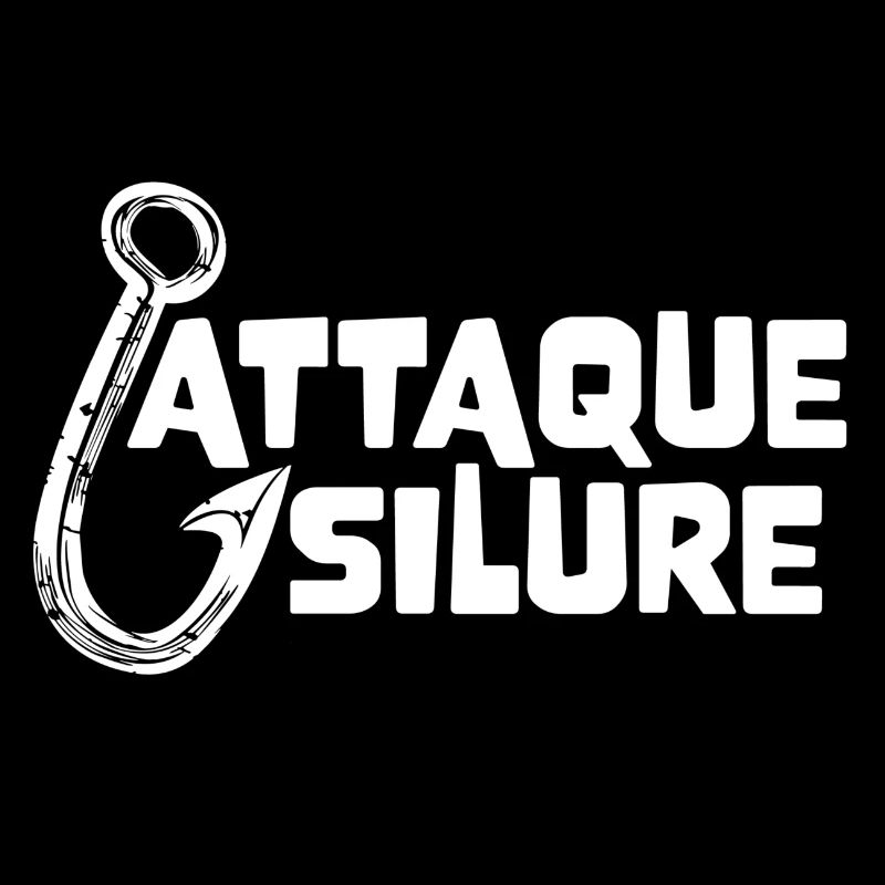 Clan Silure Wear - Design Attaque Silure white