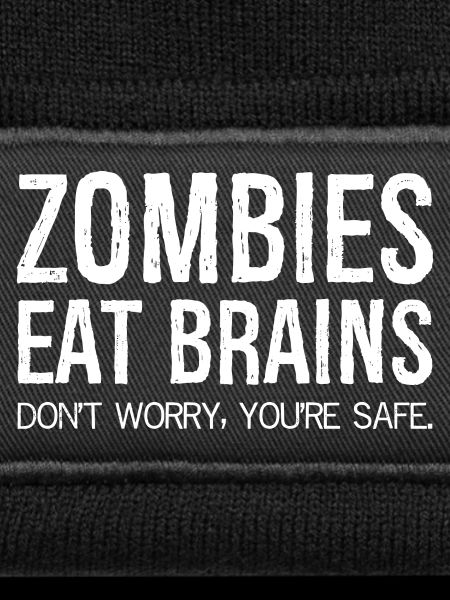zombies eat brains