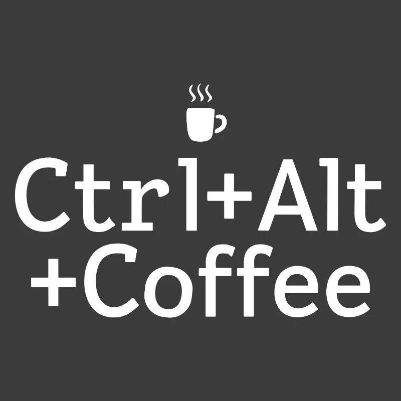 Kaffee-pause Ctrl-Alt-Café